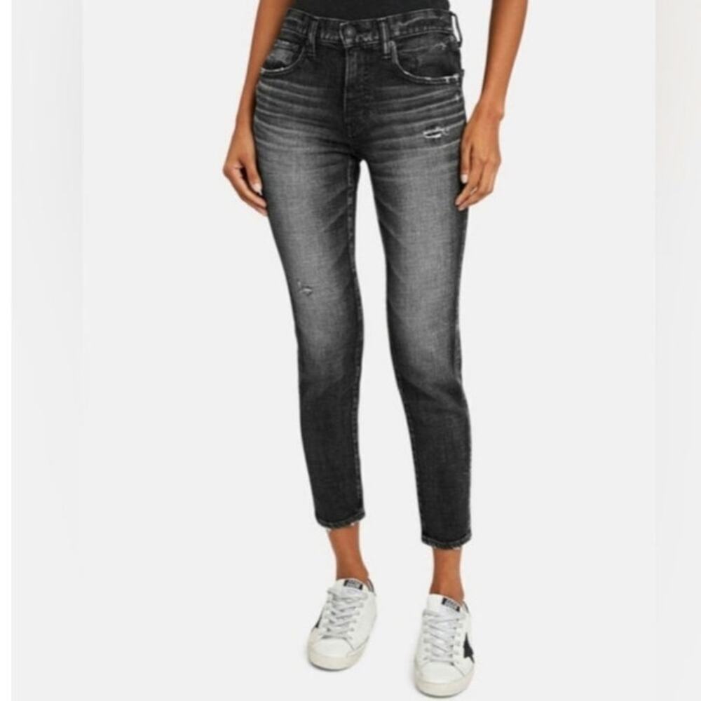 Moussy Vintage Prichard Black skinny Jeans Size: 24‎